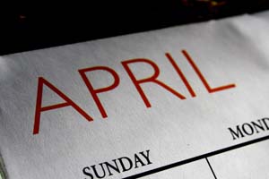 April Calander